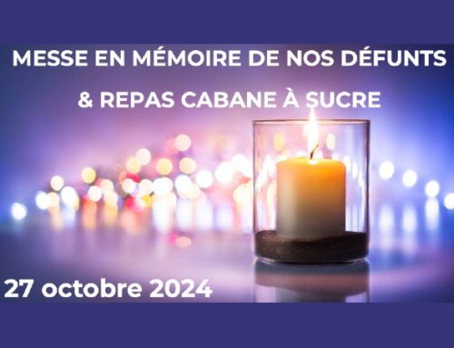 Messe pour nos défunts 27 octobre 2024 à 9h30